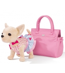 Собачка Chi Chi Love в платье c розовой сумочкой 5894689